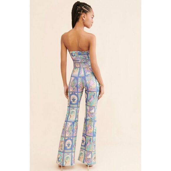 Oceanus Eden Cutout Jumpsuit - Size L - NWT - Picture 2 of 8